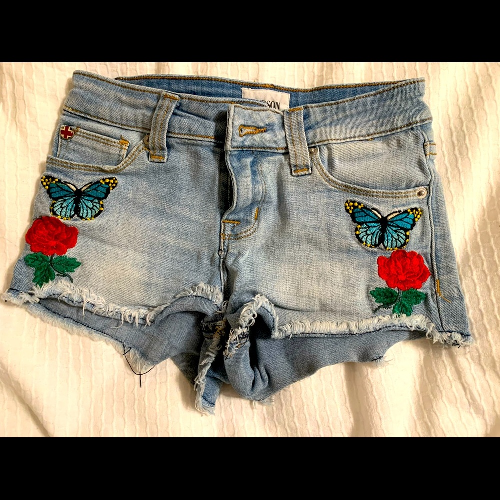 Girls Hudson denim shorts